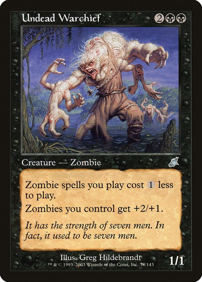 Undead Warchief (78) (SCG)