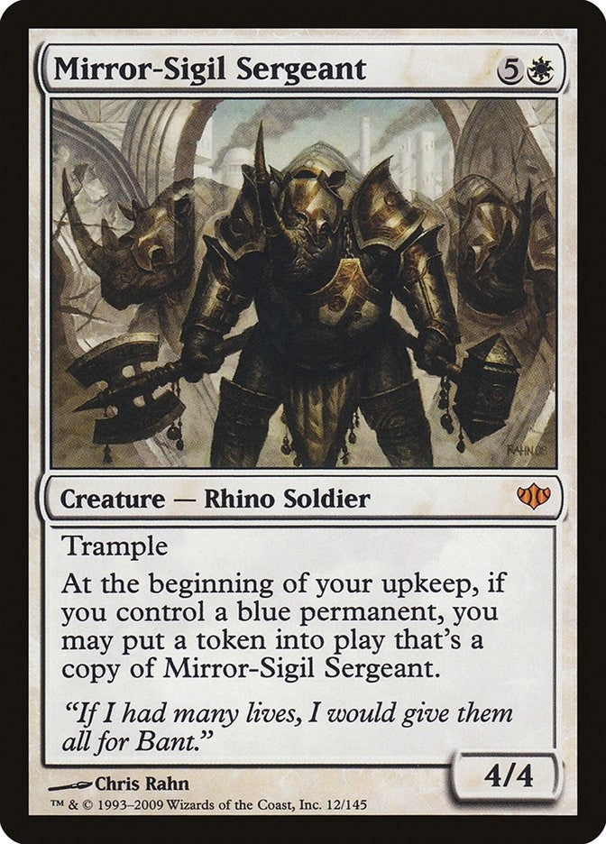 Mirror-Sigil Sergeant (12) (CON)