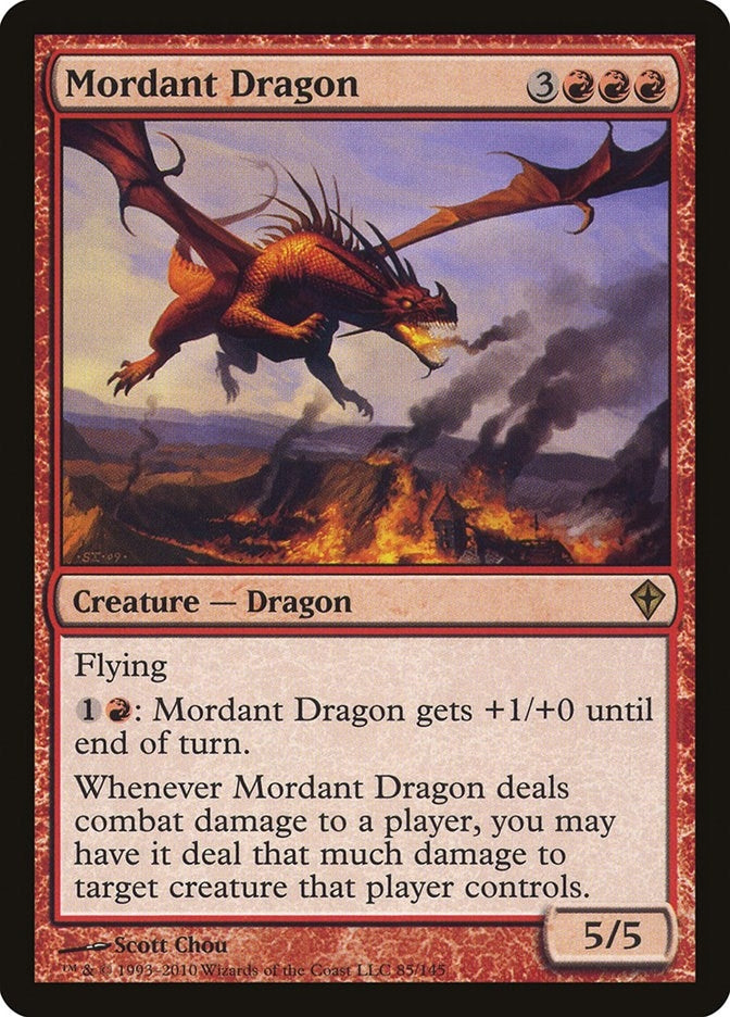 Mordant Dragon (85) (WWK)