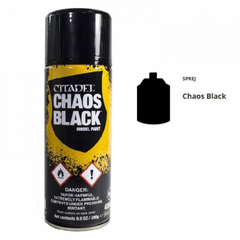 Citadel Chaos Black Model Paint - Geek culture and Nerd culture store