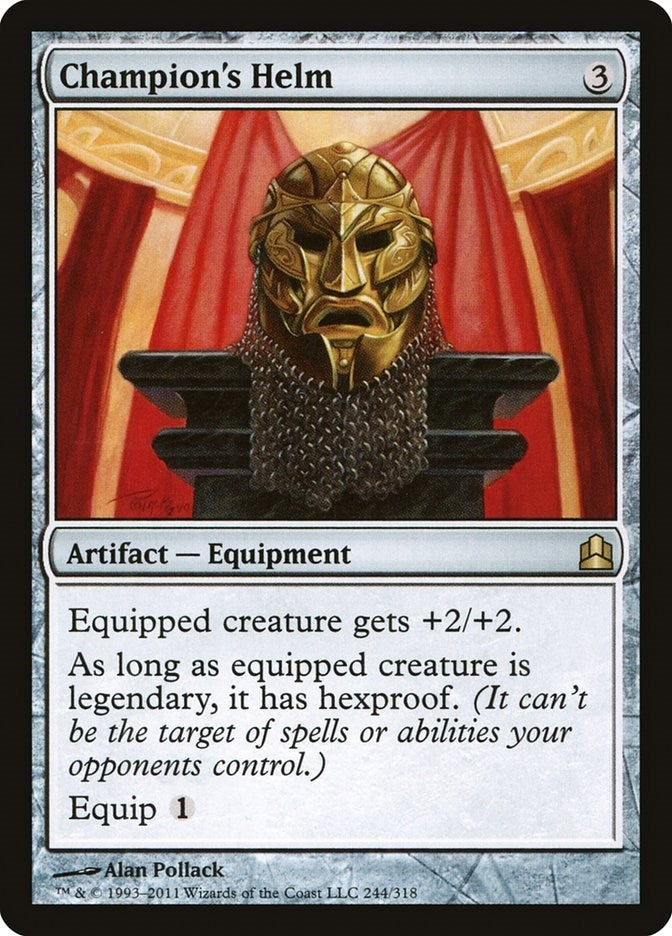Champion's Helm (244) (CMD)