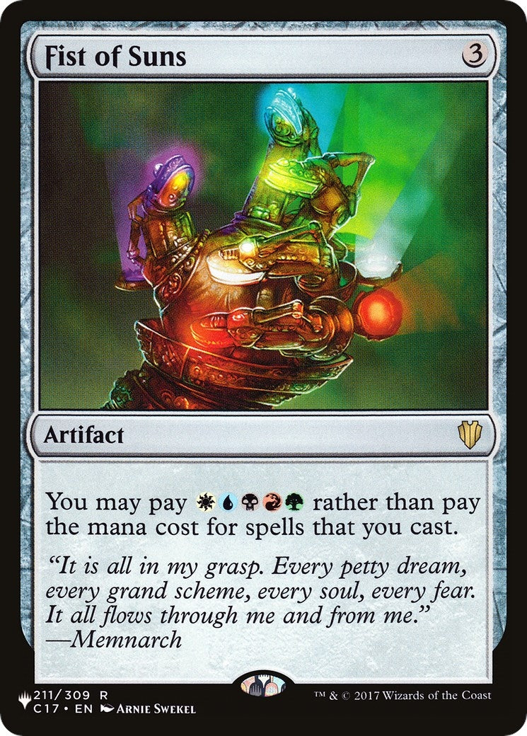 Fist of Suns (211/309) (LIST)