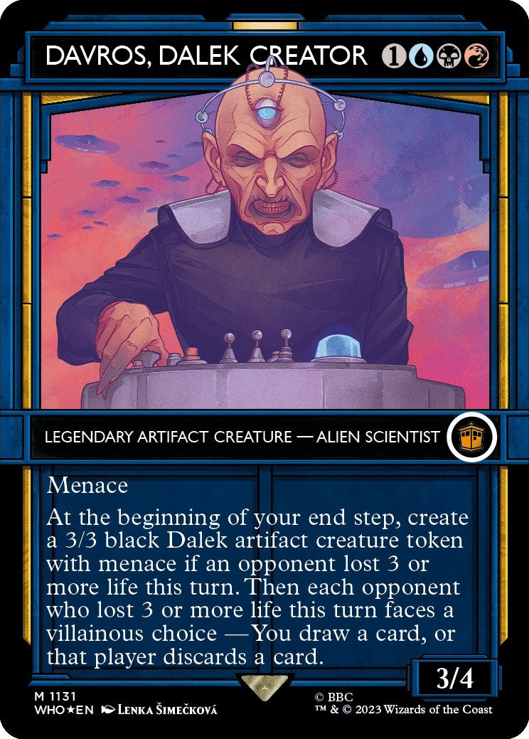 Davros, Dalek Creator (Showcase) (Surge Foil) (1131) (WHO)
