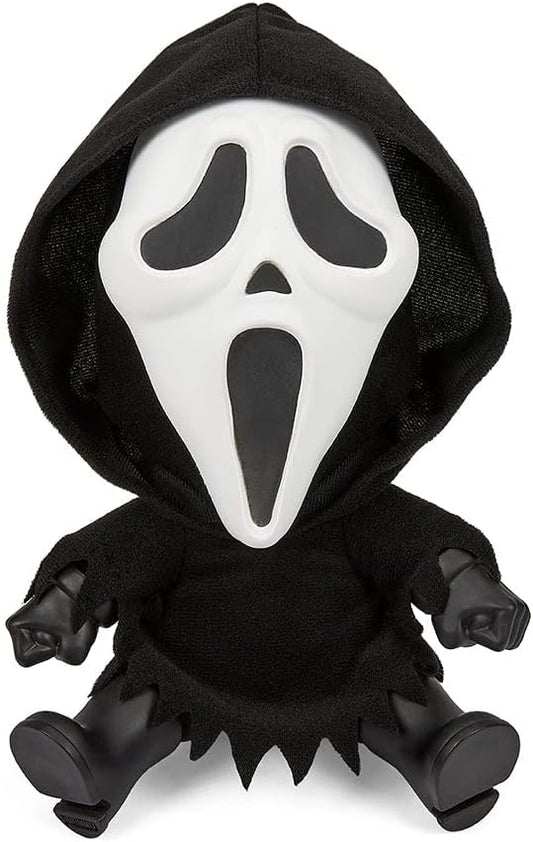 Kidrobot Ghost Face Glow in The Dark 8 Inch Roto Phunny Plush