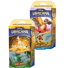 Disney Lorcana: Into the Inklands Starter Deck (Ruby & Sapphire)