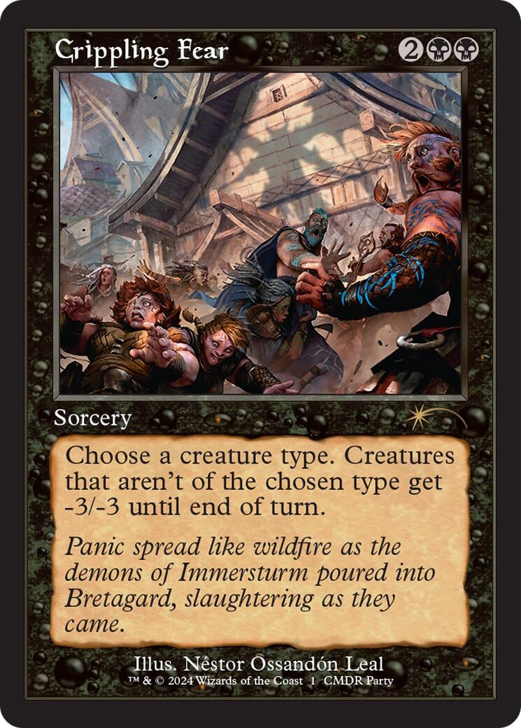 Crippling Fear (Retro Frame) (1) (WPN)