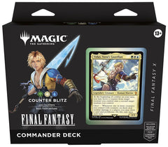MTG Universes Beyond: Final Fantasy Commander Deck - X Counter Blitz