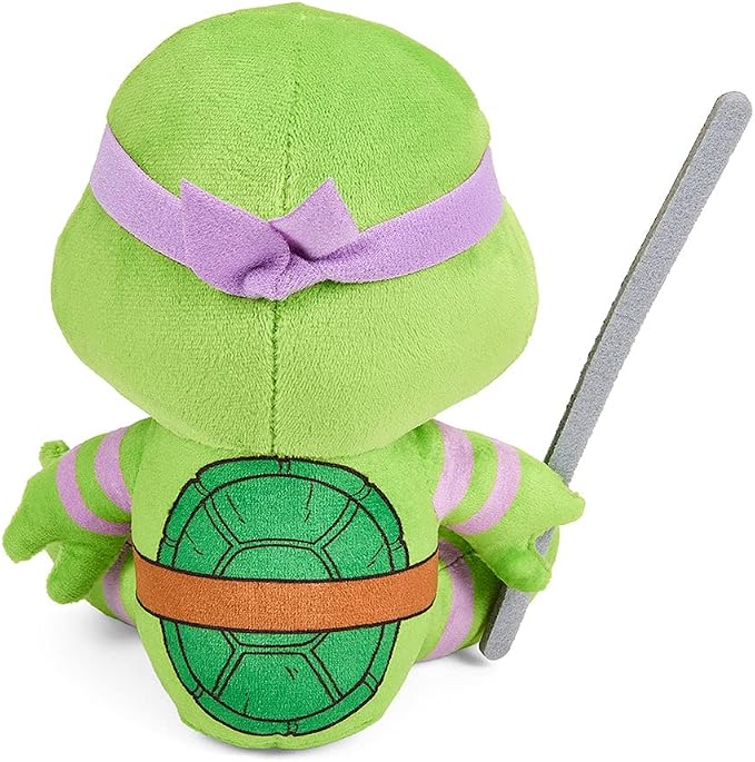 Kidrobot Teenage Mutant Ninja Turtles Donatello 7.5 Inch Phunny Plush