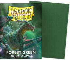 DRAGON SHIELD 100CT FOREST GREEN MATTE