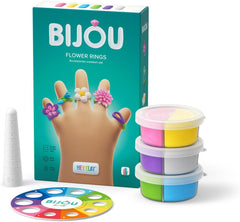 Fat Brain Toys - Hey Clay Bijou Flower Rings