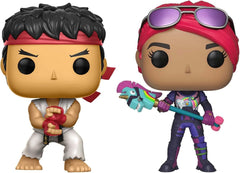 Funko POP! Games: Fortnite - Ryu and Brite Bomber 2 Pack