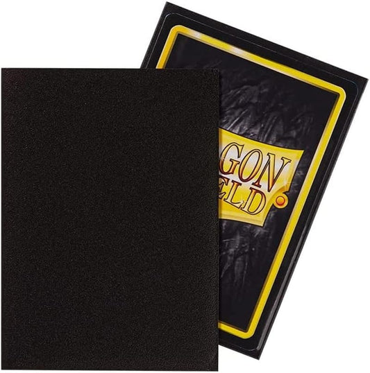 DRAGON SHIELD 100CT MATTE BLACK OUTER