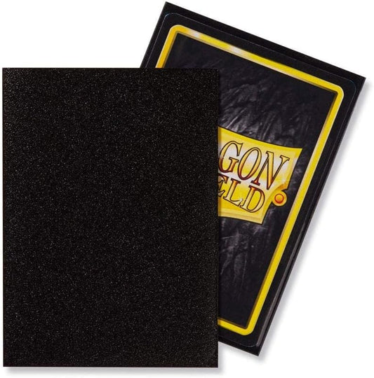 DRAGON SHIELD 100CT JET MATTE