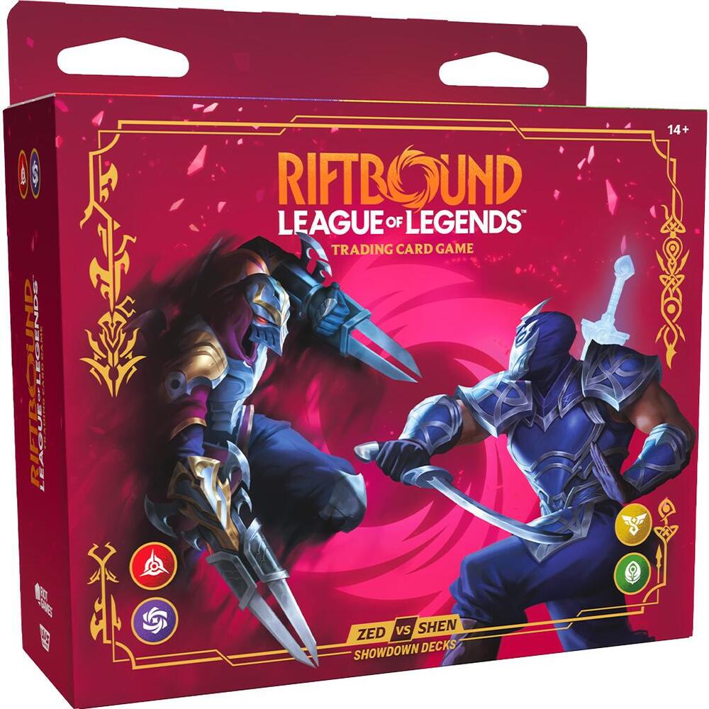 Riftbound: Unleashed - Showdown Decks: Zed vs Shen