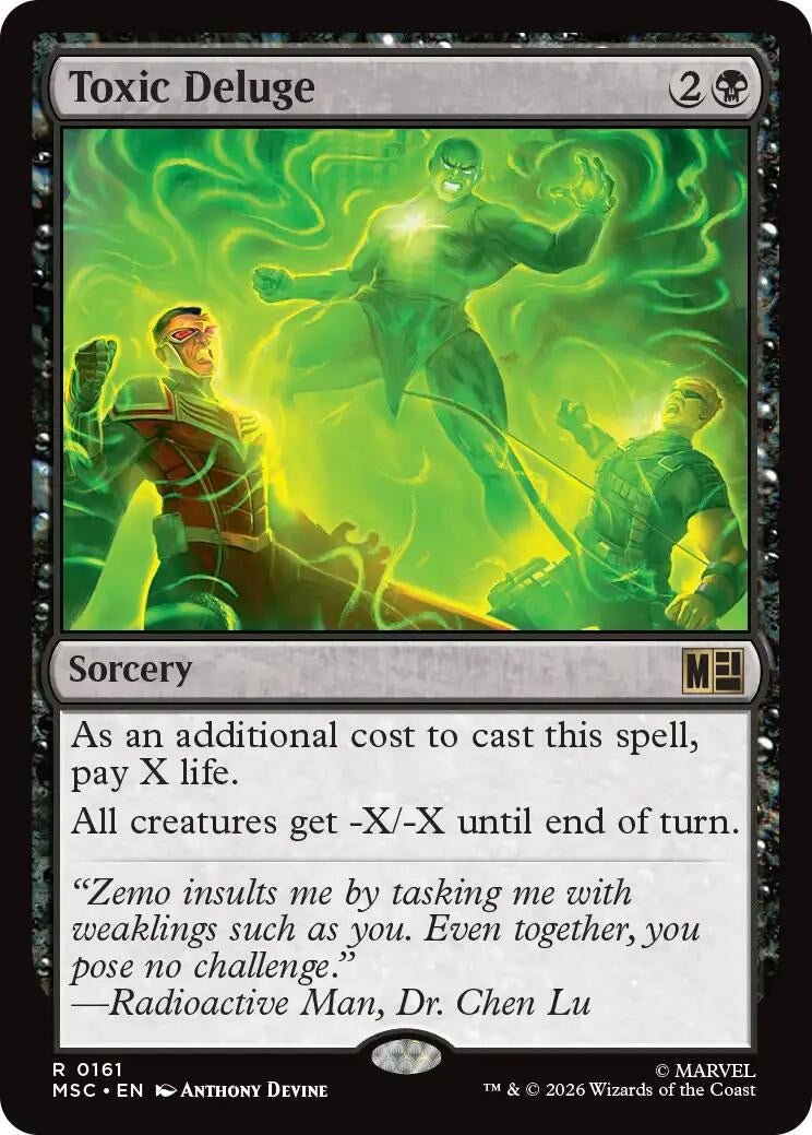 Toxic Deluge (Surge Foil) (161) (MSC)