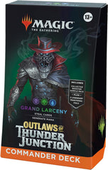 MTG Outlaws of Thunder Junction Commander Deck - Grand Larceny