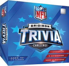 Masterpieces NFL Gridiron Trivia Challenge – Officially Licensed Football Board Game