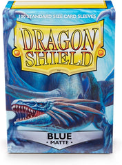 DRAGON SHIELD 100CT BOX Matte Blue