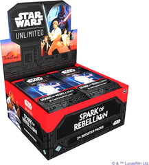 Star Wars: Unlimited - Spark of Rebellion Booster Display Box