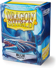 DRAGON SHIELD 100CT BOX Matte Blue