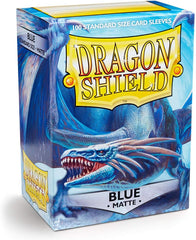 DRAGON SHIELD 100CT BOX Matte Blue