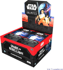 Star Wars: Unlimited - Spark of Rebellion Booster Display Box