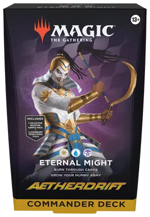 MTG Aetherdrift Commander Deck - Eternal Might