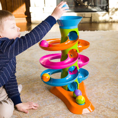 Fat Brain Toys Roll Again Tower Building Sets