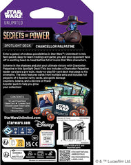 Star Wars: Unlimited - Secrets of Power Spotlight Deck: Chancellor Palpatine