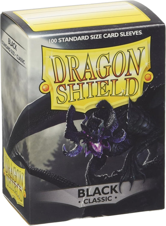 Dragon Shield 100ct Classic Sleeves - Standard Size - Black