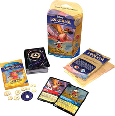 Disney Lorcana: Into the Inklands Starter Deck (Ruby & Sapphire)