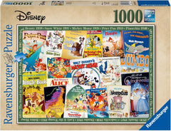 Ravensburger Disney Vintage Movie Posters Jigsaw Puzzle 1000 Pieces