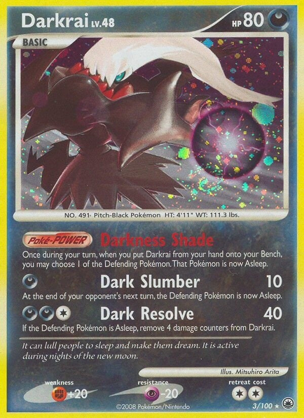 Image for Darkrai (3/100) (MD) - Pokemon