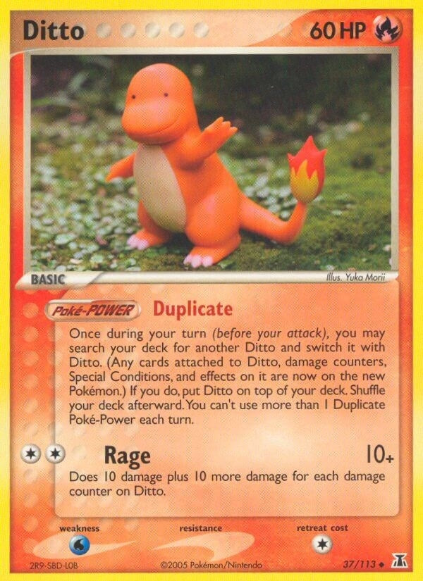 Image for Ditto - 037/113 (Charmander) (37/113) (DS) - Pokemon