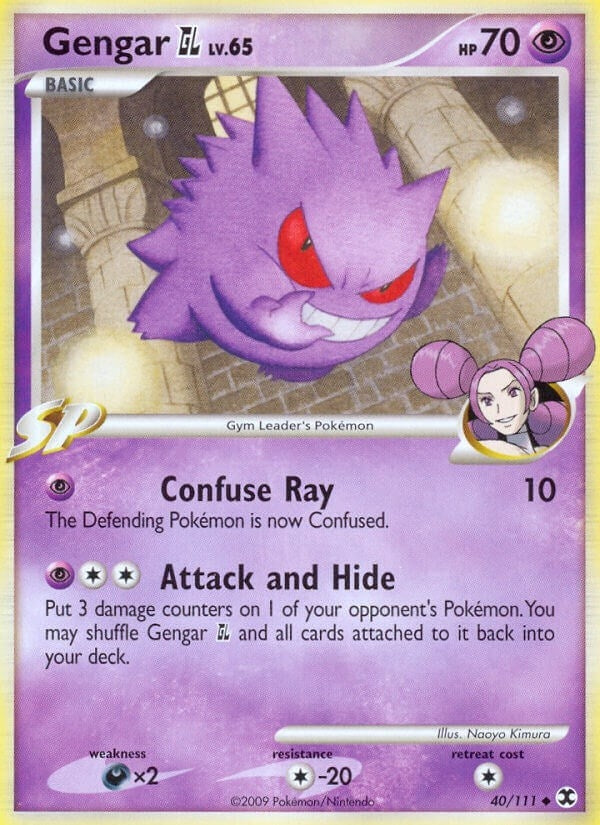 Image for Gengar GL (40/111) (RR) - Pokemon