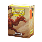 DRAGON SHIELD 100CT BOX Matte Amber
