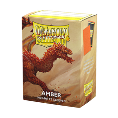 DRAGON SHIELD 100CT BOX Matte Amber