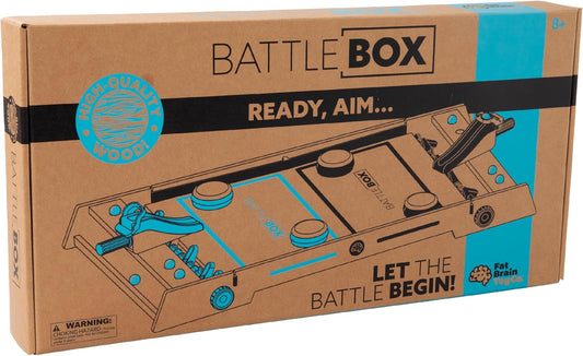 Battle Box™ – Target Launch Marble Game - Fat Brain Toys