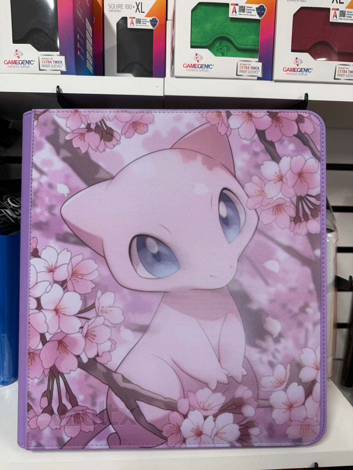MetaGames Mew Cherry Blossom Zip Card Binder