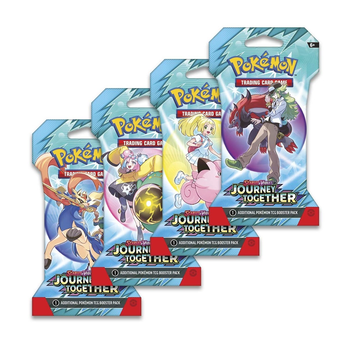 Pokemon TCG: Journey Together Sleeved Booster Pack