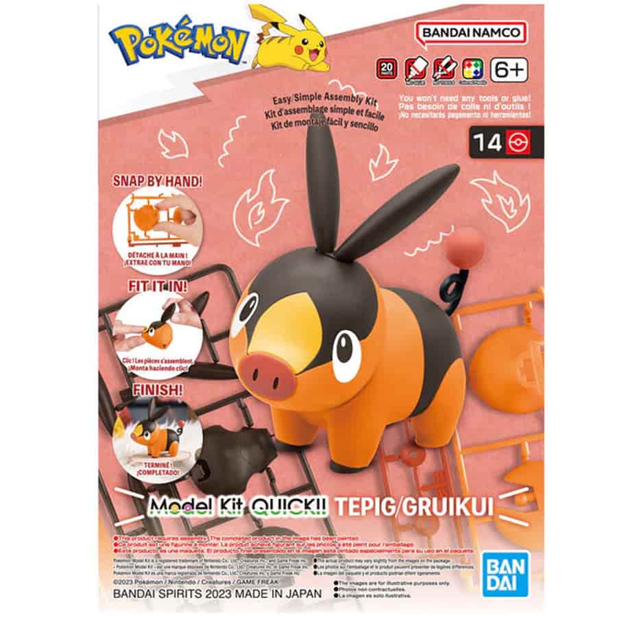 Pokepla Kit: Tepig