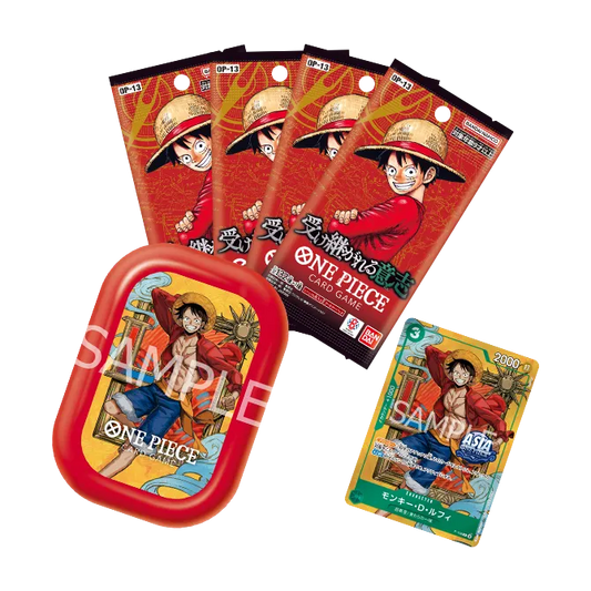 Mini Case Set TS-03 - Luffy - Red Tin