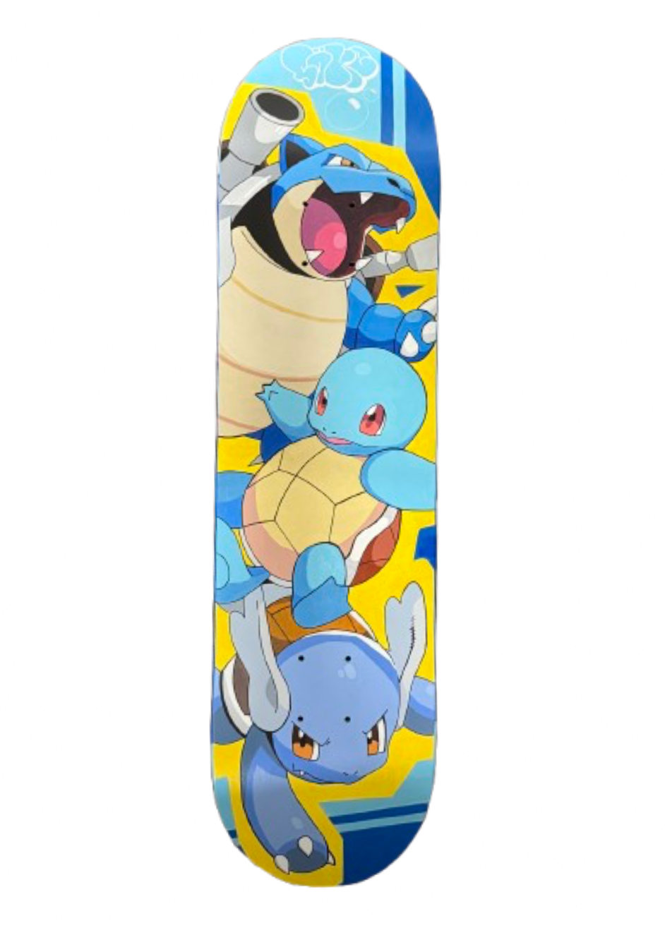 SökeStudio Pokemon Starters Personalized Skateboards