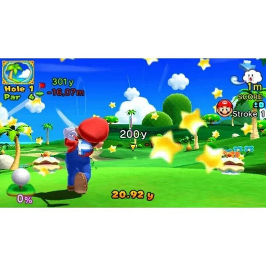 The most popular video games of all time, Mario Golf World Tour, from a Retro Game Store.