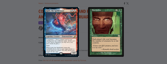 Commander Format Update - New Unbans Are Live! (Feb 9, 2026)