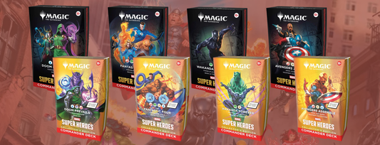 Magic: The Gathering x Marvel Super Heroes - Commander Decks Revealed