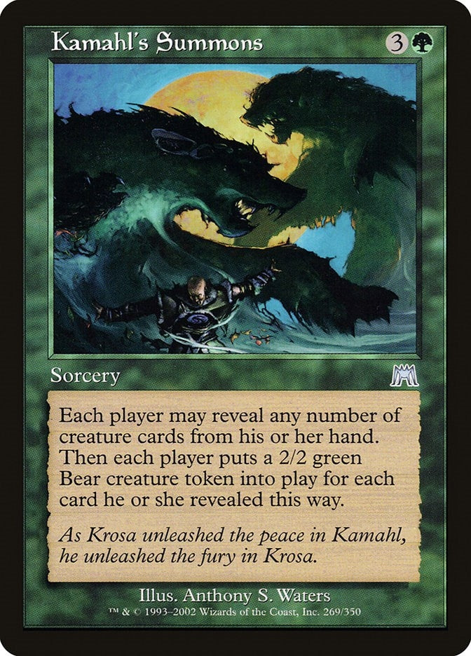 Kamahl's Summons (269) (ONS)