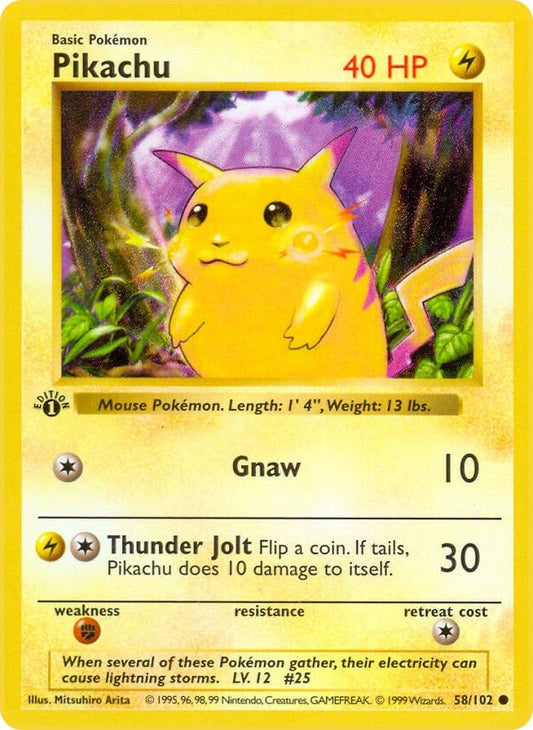 Image for Pikachu (058/102) (BSS) - Pokemon