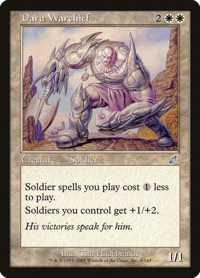 Daru Warchief (6) (SCG)