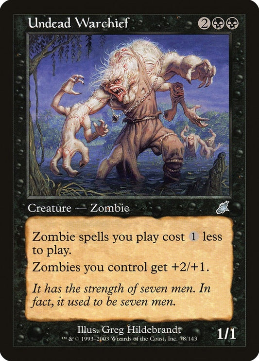 Undead Warchief (78) (SCG)